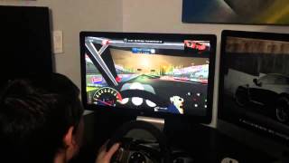 EV3 - Drag Racing With Logitech G27 screenshot 1