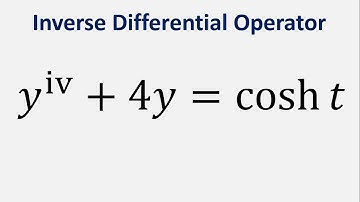 Differential Equation Inverse Differential Operator: y
