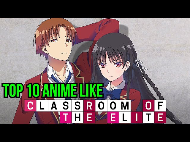Top 15 Anime Like Classroom Of The Elite - BiliBili