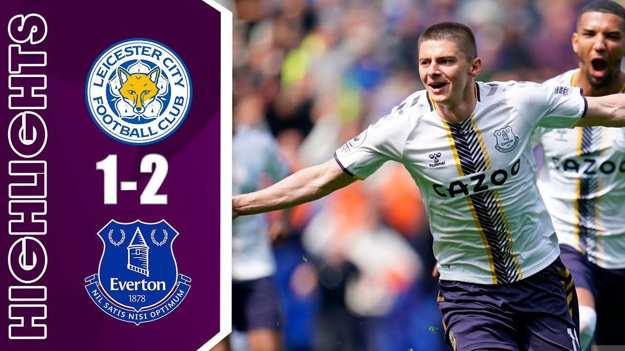 Leicester City vs Everton 12 Highlights Premier League 2021/22 Win Big Sports