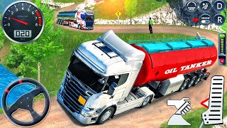 Oil Tanker Truck Driving Simulator 3D - Cargo Truck Offroad Uphill Driver - Android GamePlay screenshot 5