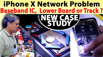 iPhone X Network problem solution | How to repair iPhone X network issue | iphone repairing course