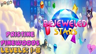 Bejeweled Stars On Pogo: Pristine Pinewoods (Levels 1-8) screenshot 5