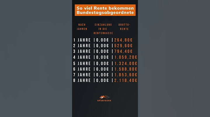 So viel Rente bekommen Bundestagsabgeordnete pro Jahr! 💰🇩🇪