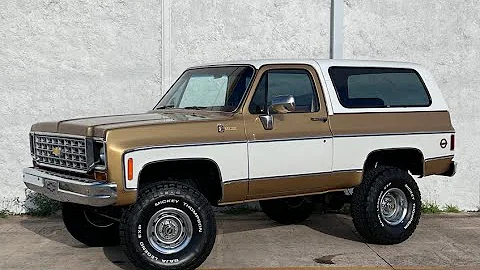 1976 Chevy K5 Blazer Cheyenne Walk Around Video