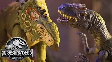 The Dinosaurs Breakout of Lockwood (Sweded) | Jurassic World: Fallen Kingdom | Mattel Action!