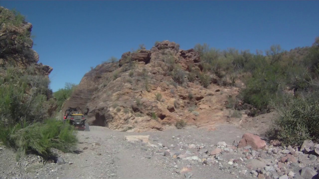 Trailer Trails, Mines, and Anderson Mica Mill in the Jackass Flats