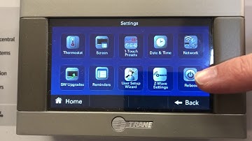 Trane WiFi Thermostat Reboot Tutorial