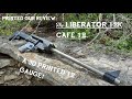 Printed gun review the liberator12k cafe 12