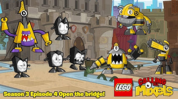 Lego Calling all Mixels S3 Ep4 Open de brug! (Stop Motion)