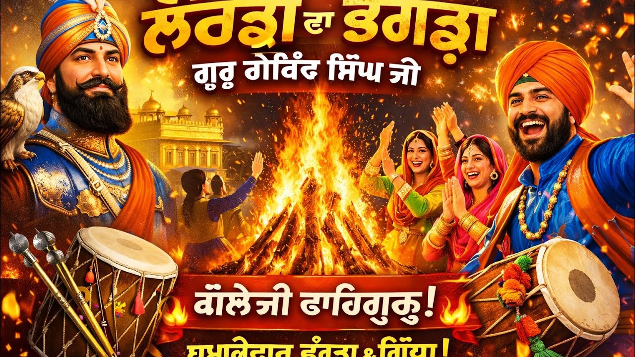 🔥 ਲੋਹੜੀ ਦਾ ਭੰਗੜਾ | ਗੁਰੂ ਗੋਬਿੰਦ ਸਿੰਘ ਜੀ | Lohri Special Dance Bhajan 2026 🔥