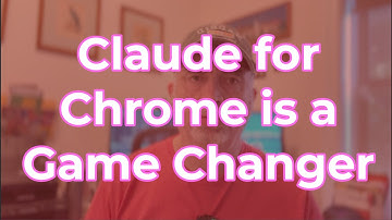 Claude for Chrome is a Game Changer