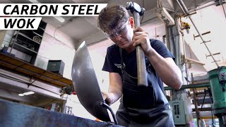 How Carbon Steel Woks are Forged by Hand — Handmade