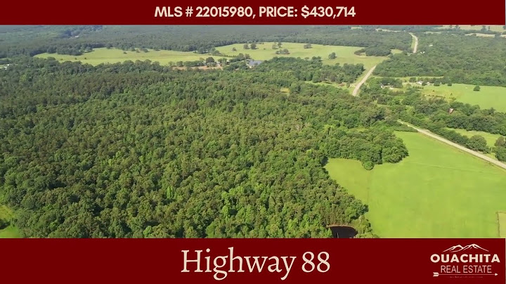 Land for sale in ouachita national forest