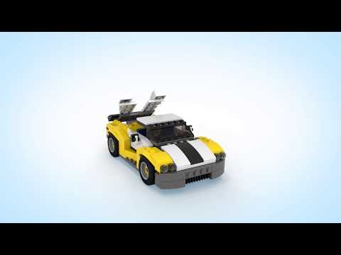 31046 LEGO Creator Жёлтый кабриолет www.lego-shop.ru