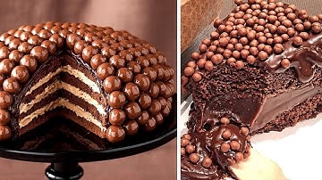15+ So Yummy Chocolate Cake Decorating Ideas | Amazing Chocolate Cake Compilation | Yummy Cake