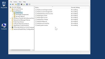 Windows 8.0 Professional - Use Auditing