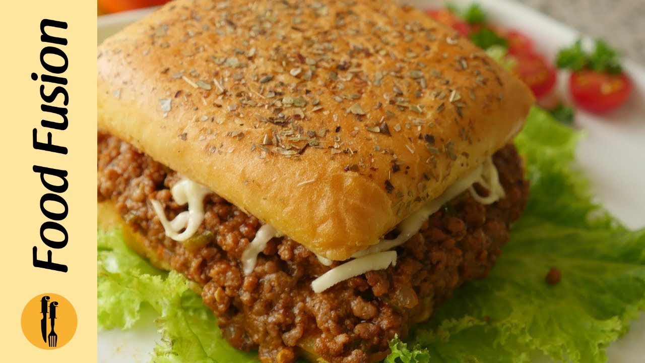 Homemade Sloppy Joe Sandwich Recipe By Food Fusion