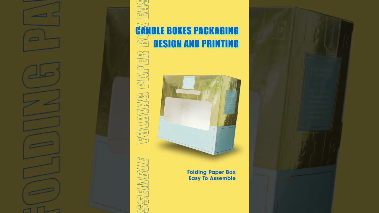 Custom candle boxes packaging light up your experience! 