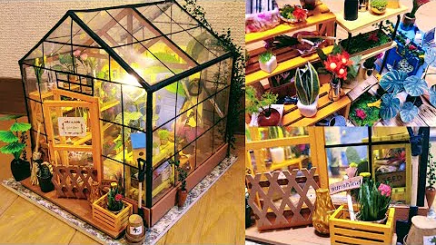 Miniature Dollhouse Kit | CATHY'S FLOWER HOUSE - R...