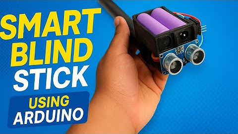 Make Your Own SMART Blind Stick with Arduino | DIY Smart Blind stick | Maker Science