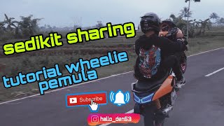 sedikit sharing tutorial wheelie pemula di Yamaha nmax155