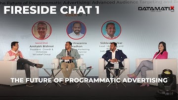 Exploring the Future of Programmatic Advertising and Advanced Audience Targeting | DATAMATIXX 2023