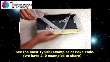 Poka Yoke - Zero Defect | ASL Resources Training & Consultancy