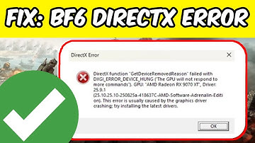How to Fix Battlefield 6 DXGI_ERROR_DEVICE_HUNG - DirectX Error | Quick & Easy