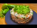 Новогодний рецепт: грибной салат с курицей Славянка/Delicious mushroom salad recipe Slvyanka