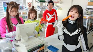 もしもレンジャーがコンビニで働いたら・・・・・・【ボンボンレンジャー！】