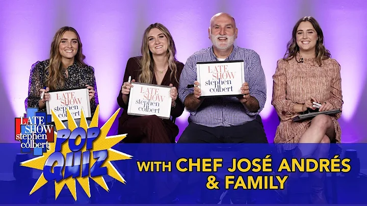 Pop Quiz with Chef Jos Andrs & Family