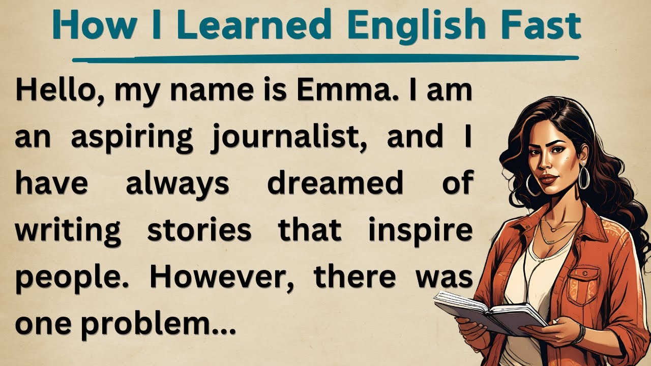 How I Learned English Fast: Real-Life Practice Tips | Learn English Through Story