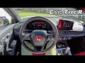 Honda civic type r  fl5 first spring drive pov binaural audio