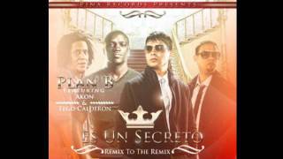 Plan B Ft Akon, Tego Calderon - Es Un Secreto (Remix To The Remix) Reggaeton 2011 Letra