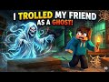 I Tried Trolling My Friend @famegameXD in a Haunted School (Gone Wrong) 👻😱 | Minecraft 🎮🏫