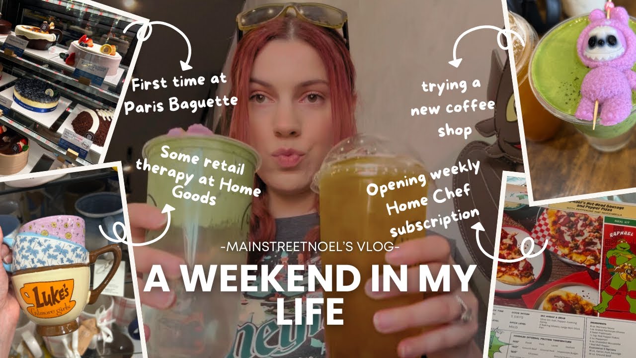 Spend a Weekend with Me! | Trying a Labubu Coffee Shop | Retail Therapy, Skincare, New Foods, & More