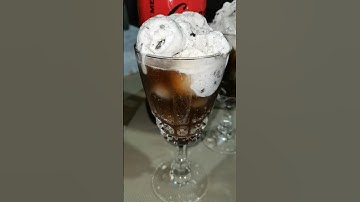 DIY coke float #drinks #icecream #coke #float #refreshing