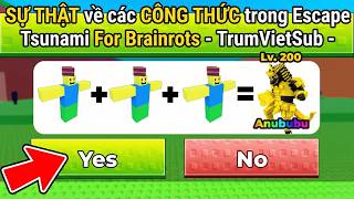 SỰ THẬT về các CÔNG THỨC trong Escape Tsunami For Brainrots - TrumVietSub - screenshot 4