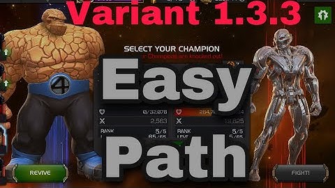 Variant 1.3.3 easy path completion/ Variante 1.3.3 exploracion camino facil.
