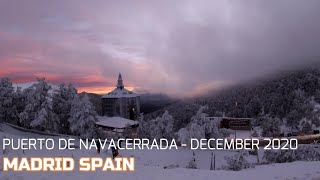 PUERTO DE NAVACERRADA-MADRID-SPAIN// DECEMBER 2020
