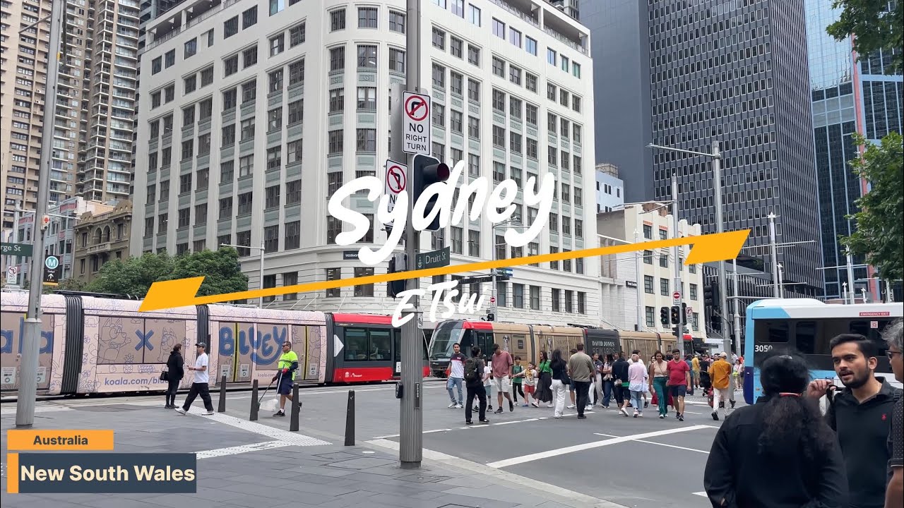 速遊悉尼| Speed Tour of Sydney in 2025 EP33【4K】| Music navigation