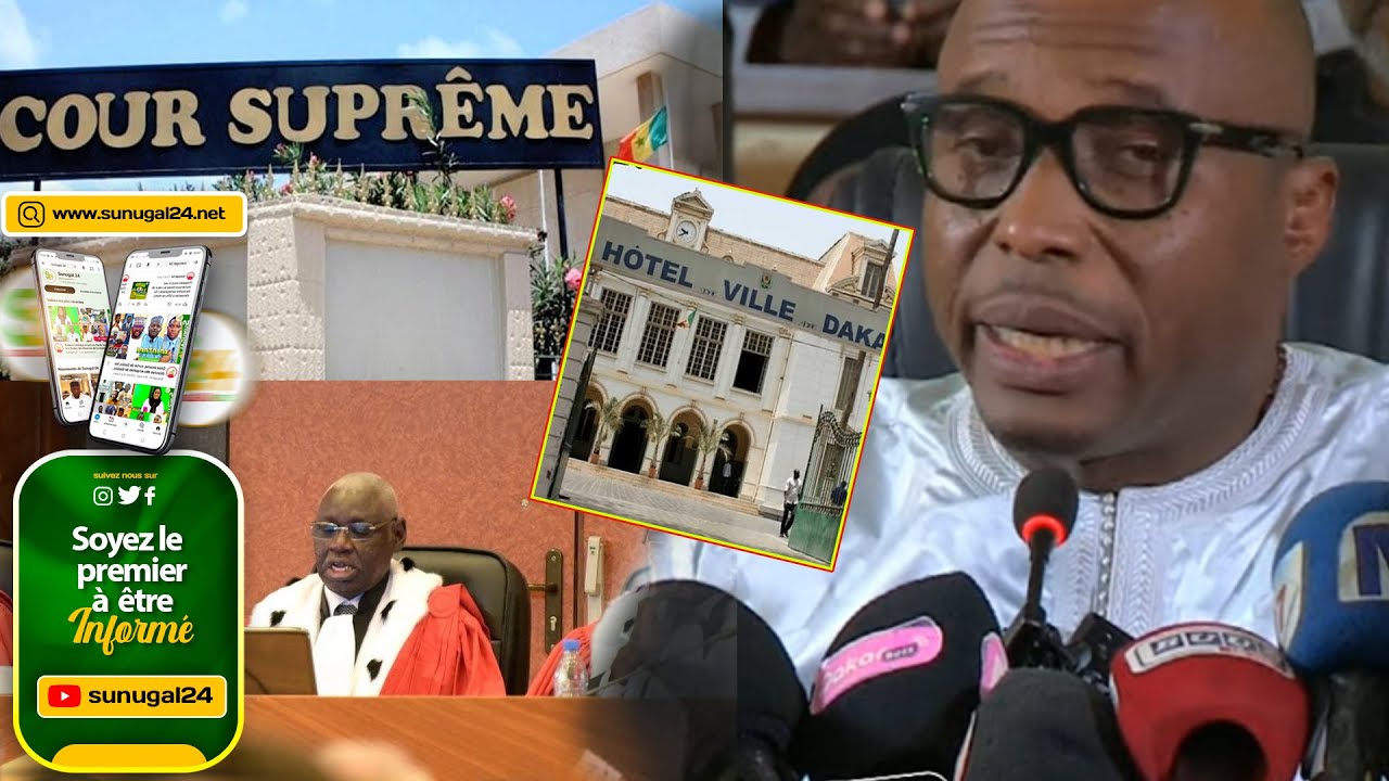 Direct : La Cour suprême tranche sur la mairie de Dakar? | Barthélémy Dias face à la presse