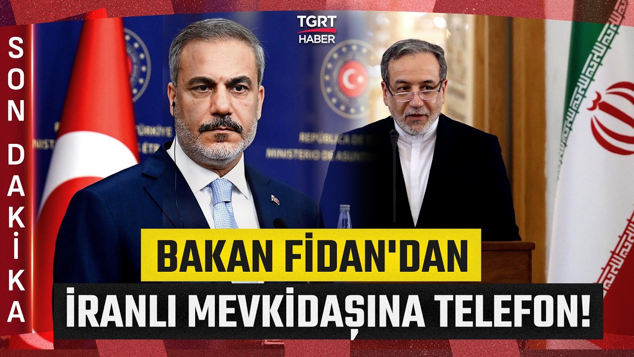 #SONDAKİKA | Düşürülen Füze Sonrası Bakan Fidan İranlı Mevkidaşı Arakçi ile Görüştü! - TGRT Haber