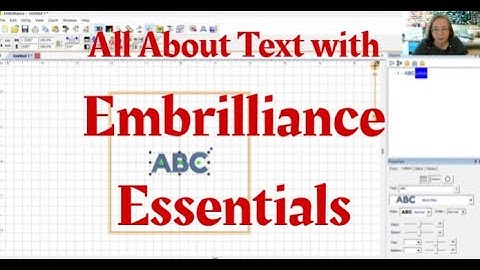 Text with Embrilliance Essentials