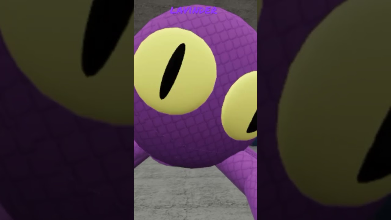 Rainbow friends concepts Lavender jump scare￼￼