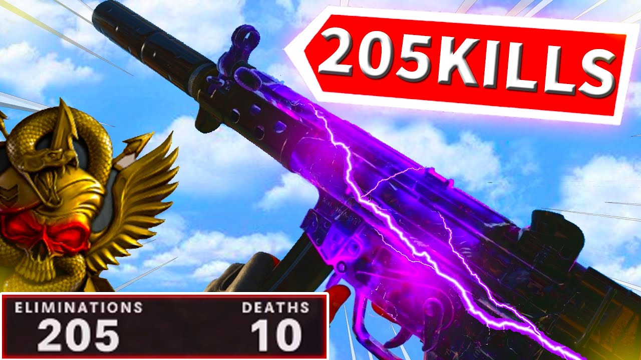 205 KILLS WITH MAX DAMAGE MP5! (BEST MP5 CLASS SETUP SEASON 3) TACTICAL NUKE PS5 GAMEPLAY