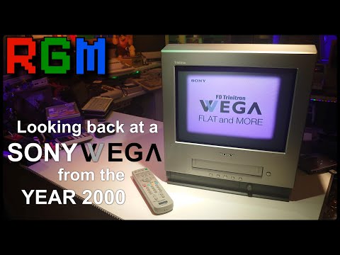 Looking Back at the Sony WEGA KV-14FV1 VHS Video combi Flat screen