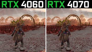 RTX 4060 vs RTX 4070 Test in 8 Games
