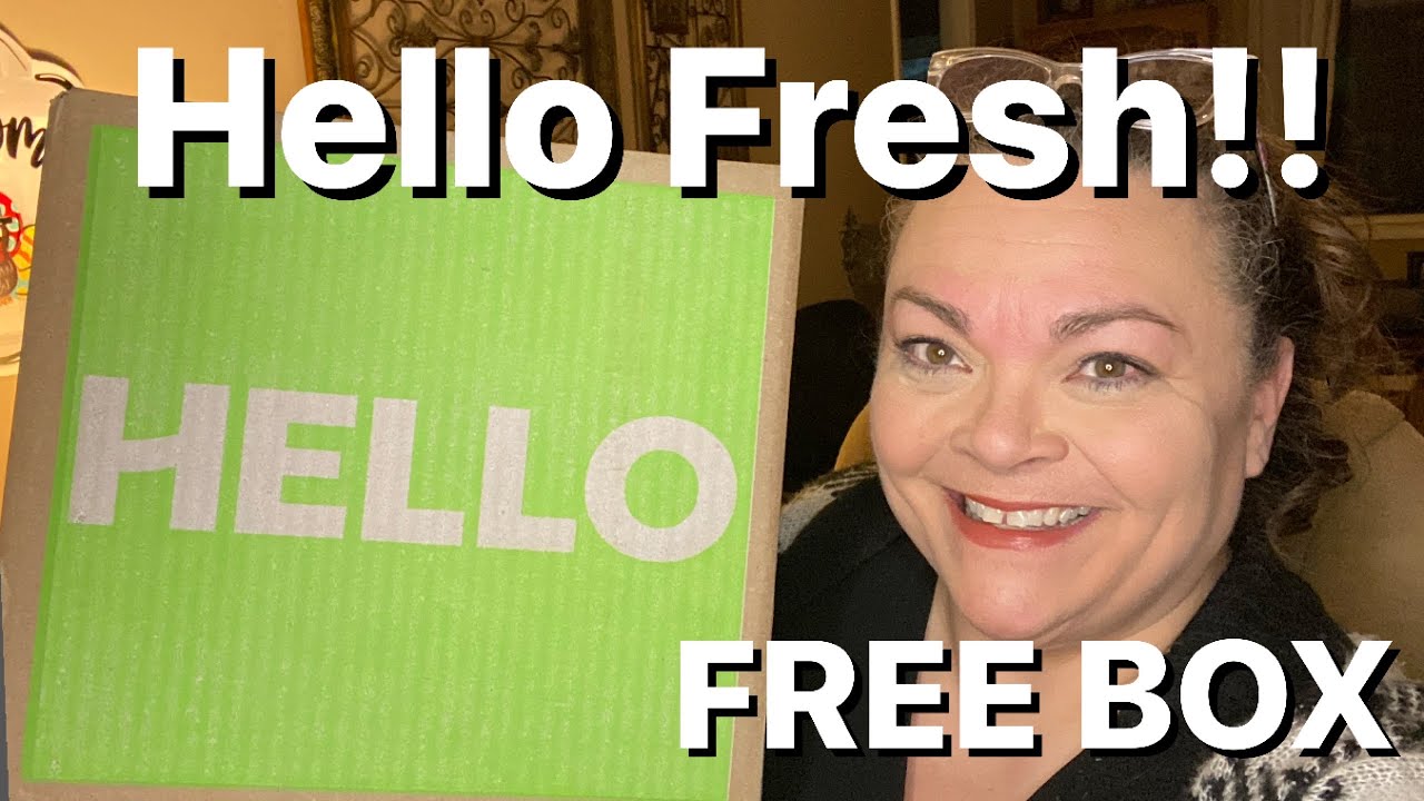 Hello Fresh + FREE BOX!!! - YouTube